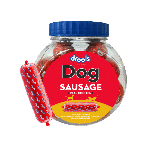 Drools Real Chicken Sausage Dog Treat