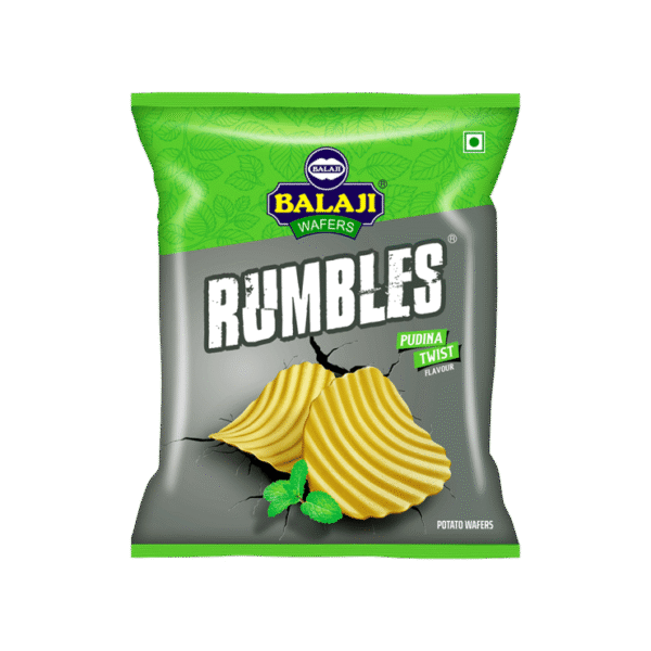 Balaji Rumbles Pudina Twist Potato Wafers