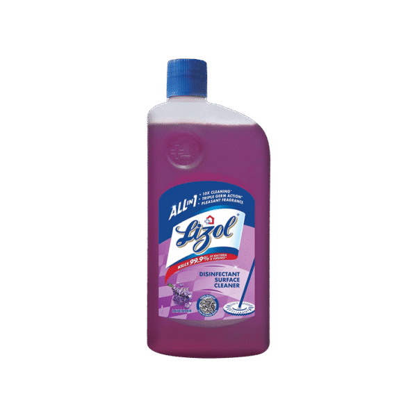 Lizol Disinfectant Surface & Floor Cleaner (Lavender - 500 ml)