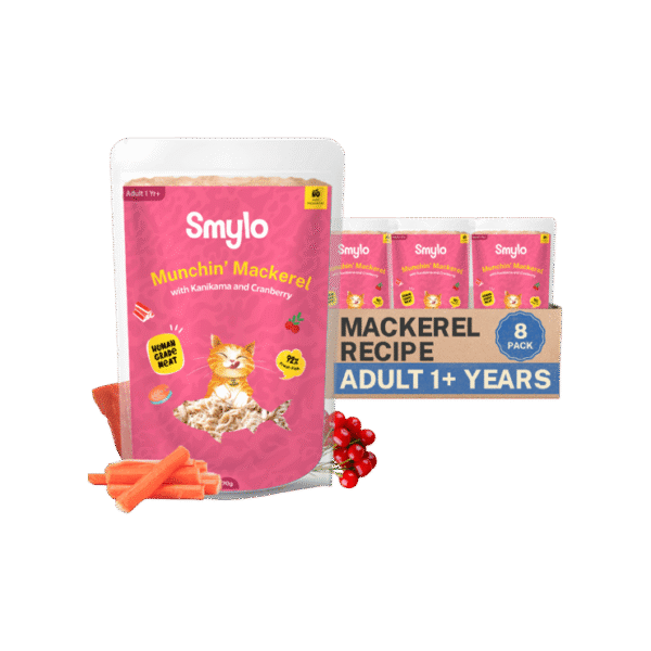 Smylo Adult Munchin' Mackerel Fresh Wet Cat Food
