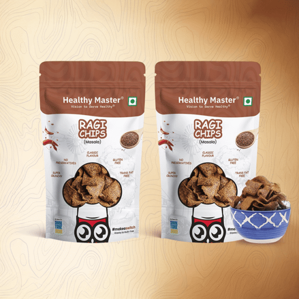 Healthy Master Baked Ragi Chips