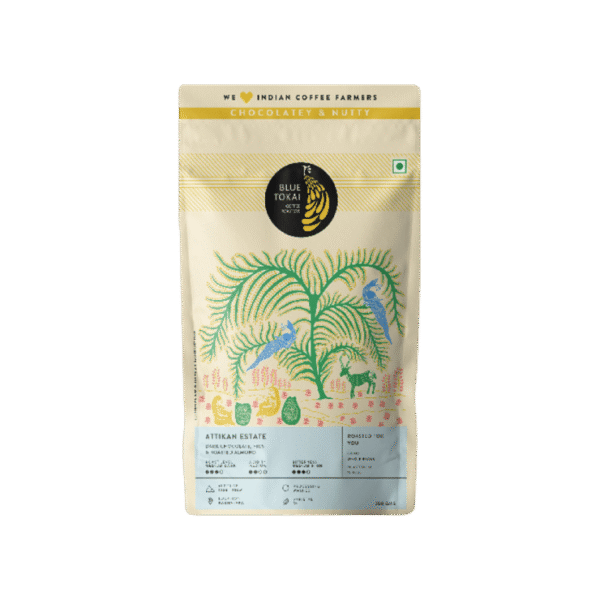 Blue Tokai Attikan Estate Roasted Whole Coffee Beans