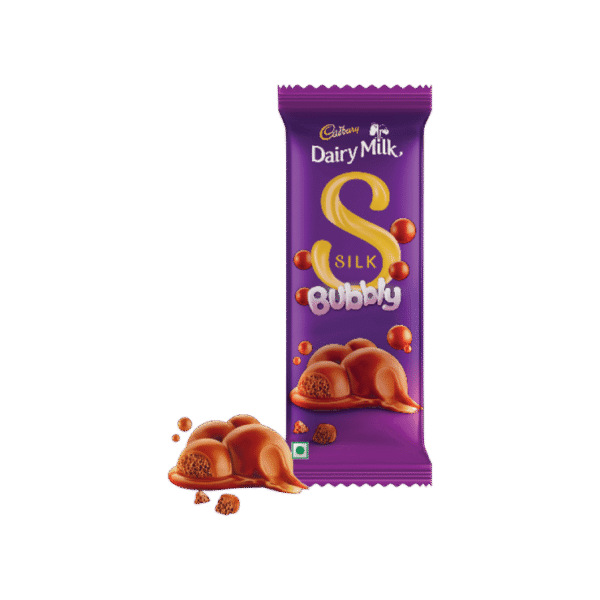 Cadbury Dairy Milk Silk Bubbly Milk Chocolate Bar