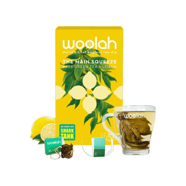 WOOLAH The Main Squeeze - Rare Green Tea (With Lemon)