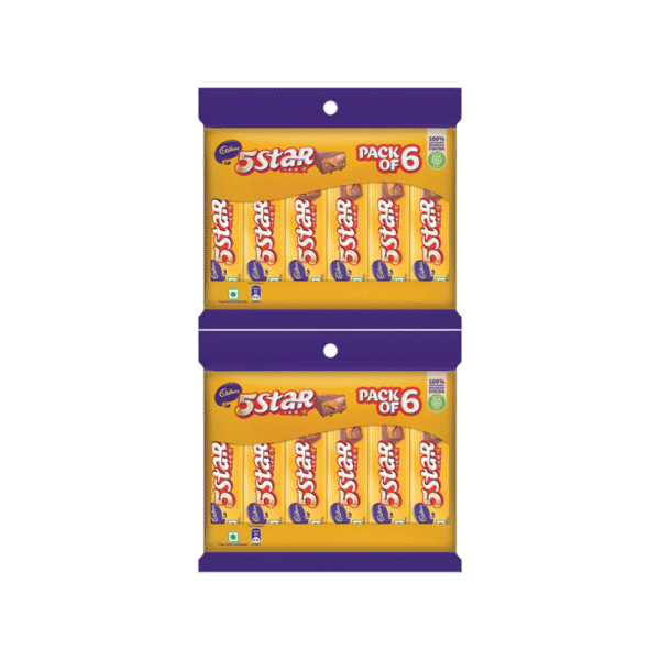 Cadbury 5 Star Filled Bar Chocolate Pack - Pack of 2