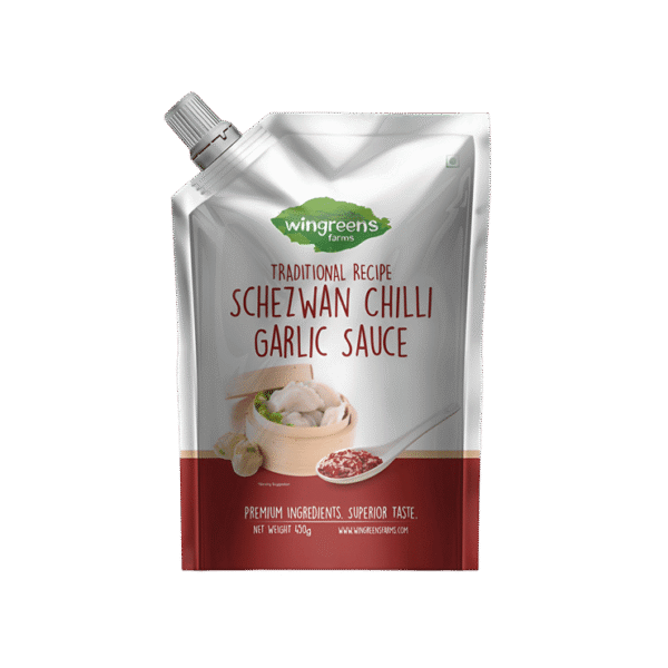 Wingreens Farms Traditional Recipe Schezwan Chilli Garlic Sauce