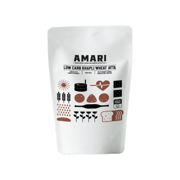 Amari Low Carb Khapli Wheat Atta