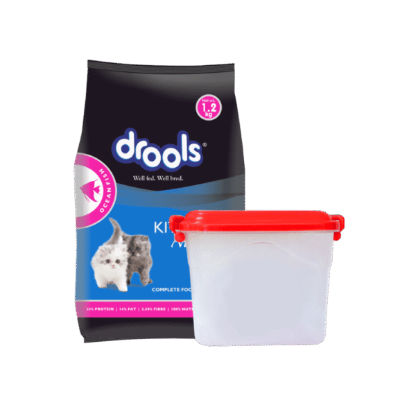 Drools Ocean Fish Dry Kitten Food Kitten (1-12 months) - Free Container