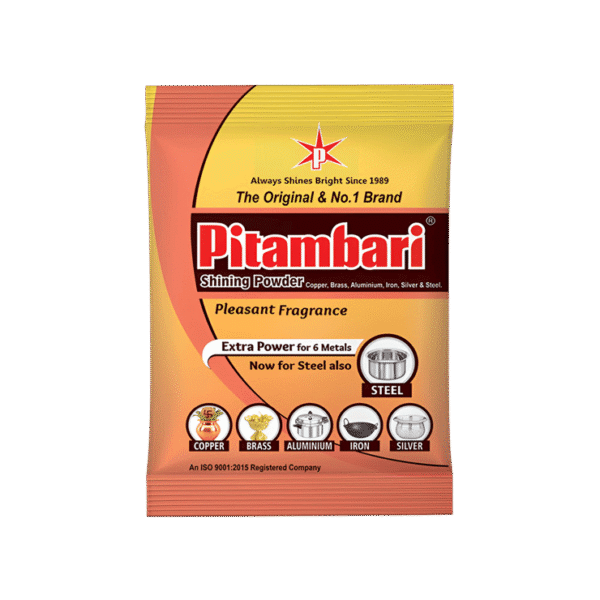 Pitambari Copper & Brass Metal Dishwash Powder (200 g)
