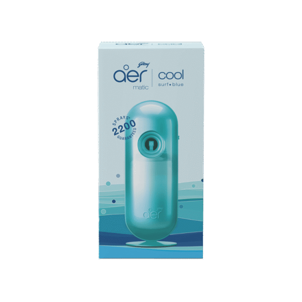 Godrej Aer Matic Air Freshener - Machine + Refill (Cool)