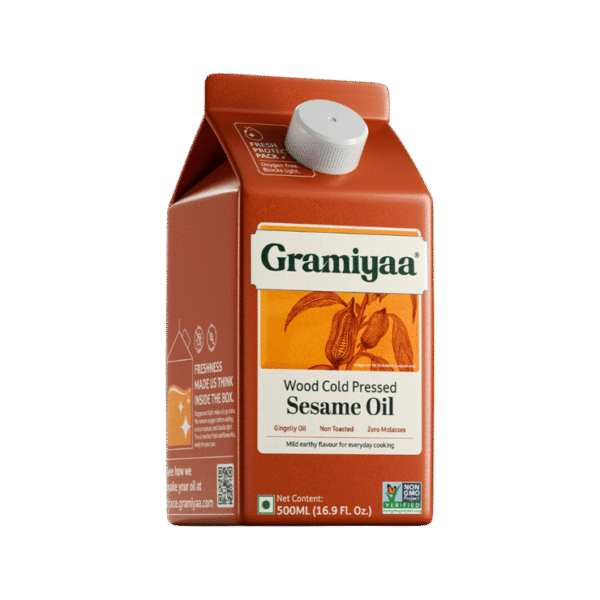 Gramiyaa Wood Cold Cold Pressed Sesame Oil
