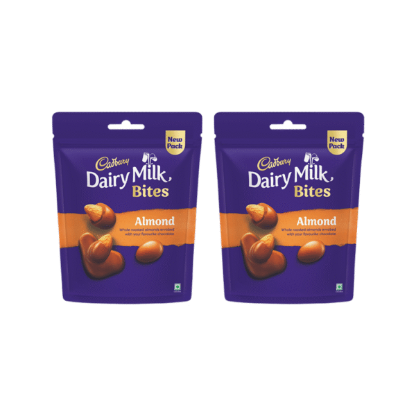 Cadbury Dairy Milk Bites Assorted Chocolate Pack - Almond - Pack of 2