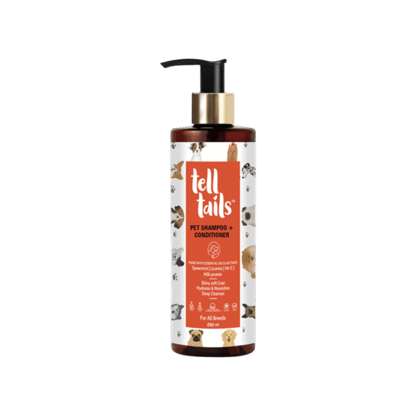 TELLTAILS 2 in 1 Dog Shampoo