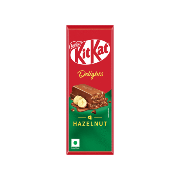 Nestle KitKat Delights Hazelnut Wafer Chocolate Bar