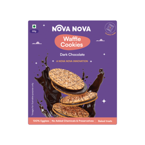 Nova Nova Dark Chocolate Waffle Cookies