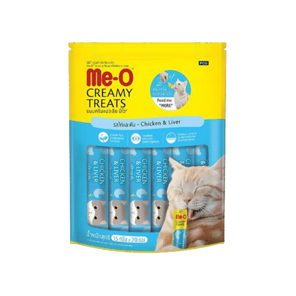 Me-O Creamy Cat Treat Chicken & Liver