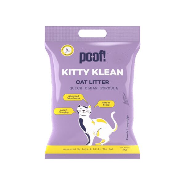 POOF! Kitty Klean Cat Litter