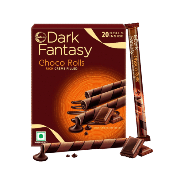 Sunfeast Dark Fantasy Rich Creme Filled Choco Wafer Roll