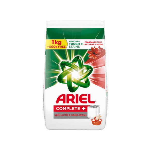 Ariel Complete Detergent Powder - Get 500 g Free