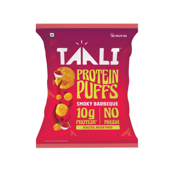 Taali Roasted Protein Puffs - Smoky Barbeque Snack