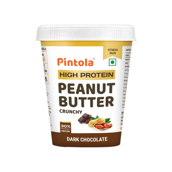 Pintola High Protein Dark Chocolate Crunchy Peanut Butter