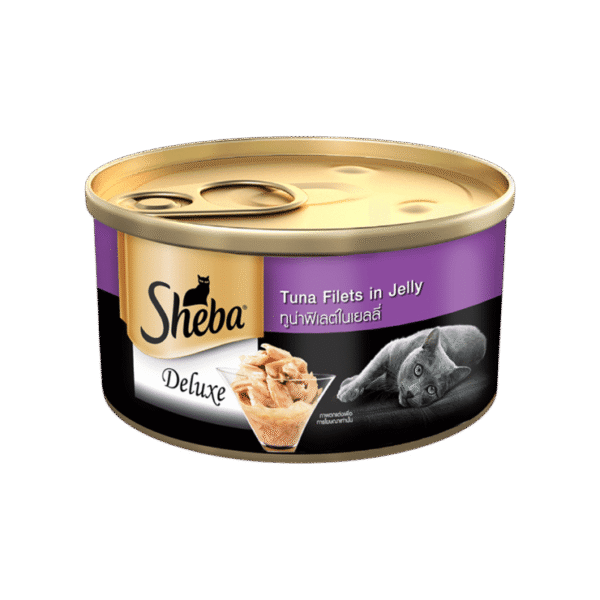 Sheba Deluxe - Tuna & White Meat in Jelly Wet Cat Food