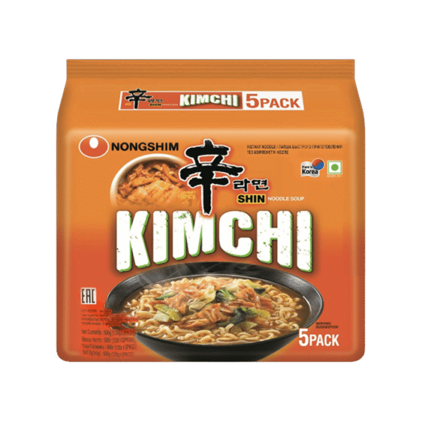 Nongshim Shin Ramyun Kimchi Flavoured Instant Noodles