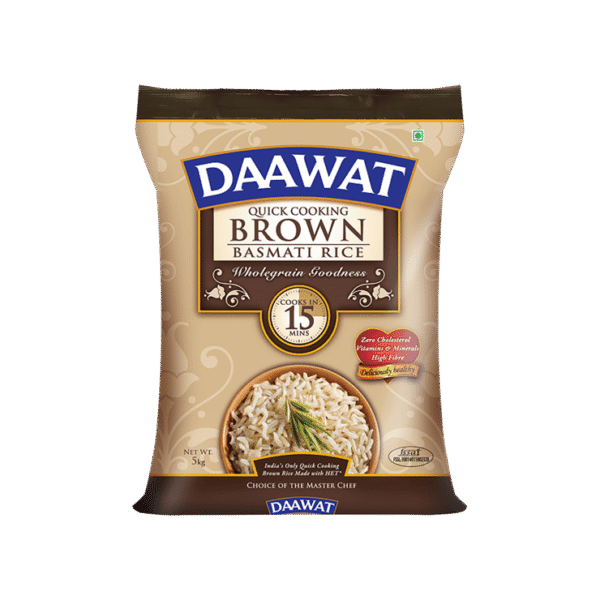 Daawat Brown Basmati Rice (Extra Long Grain)