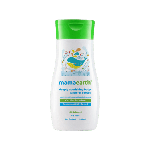 Mamaearth Deeply Nourishing Baby Wash