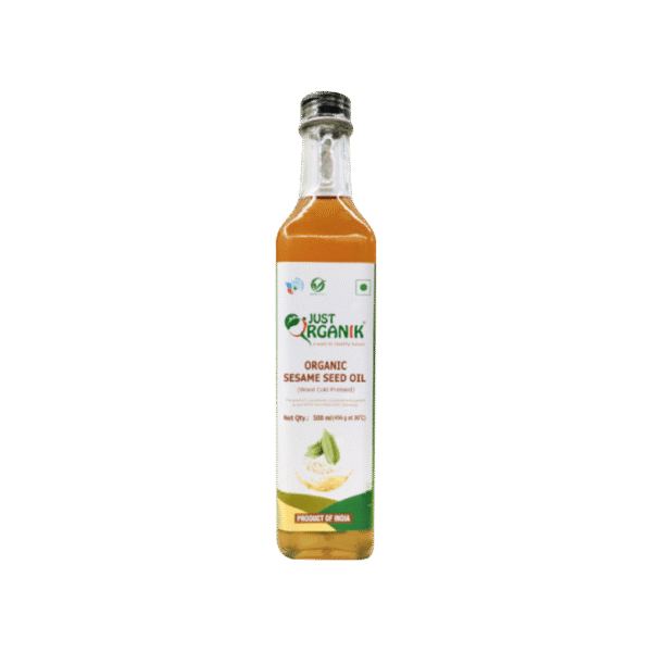 Just Organik Organic Sesame Oil (Wood Cold Pressed)