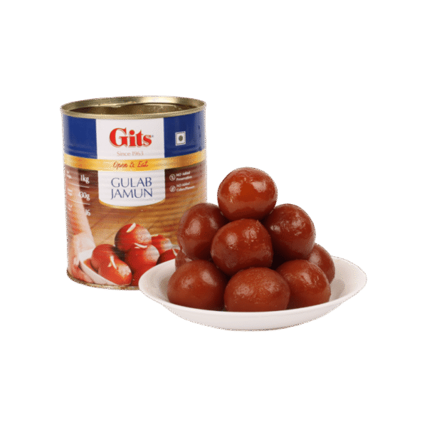 Open & Eat Gulab Jamun by Gits