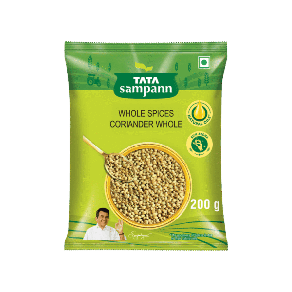Tata Sampann Coriander Seeds (Dhaniya), Whole Spices