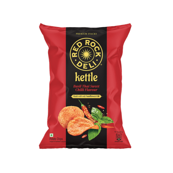 Red Rock Deli kettle Chips (Basil Thai Sweet Chilli)
