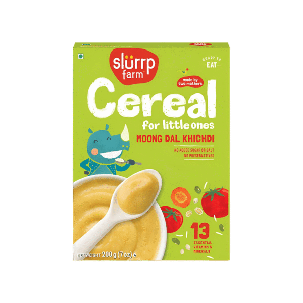 Slurrp Farm Mixed Veg Moong Dal Khichdi Baby Cereal