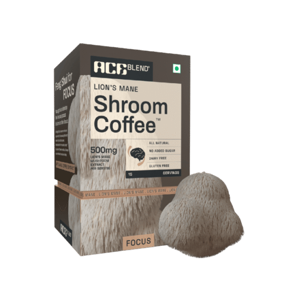 Ace Blend Lions Mane Shroom Instant Coffee -Focus