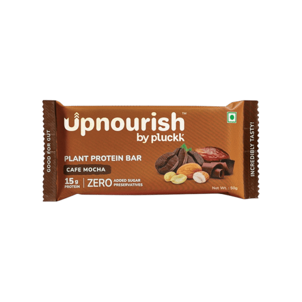 Upnourish by Pluckk Plant Protein Bar (Cafe Mocha)