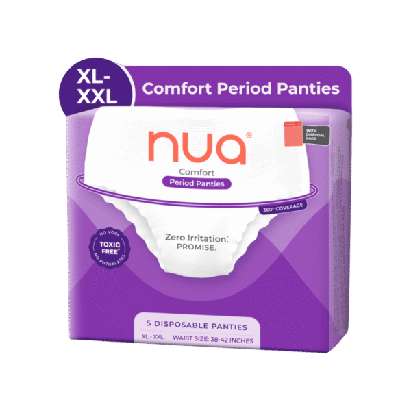 Nua 360? Comfort Disposable Period Panty (XL - XXL)