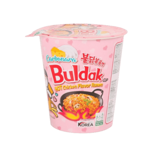 Samyang Buldak Carbonara Hot Chicken Ramen Cup Noodles