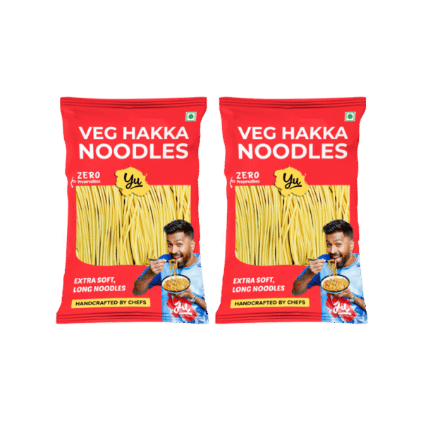 Yu Veg Hakka Noodles (Zero Oil) - Pack of 2