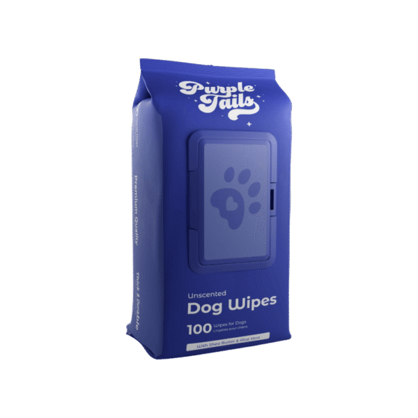 Purple Tails Plant Based Pet Wipes (Unscented)