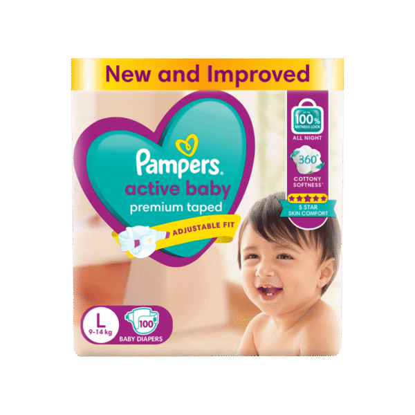 Pampers Tape Style Baby Diaper