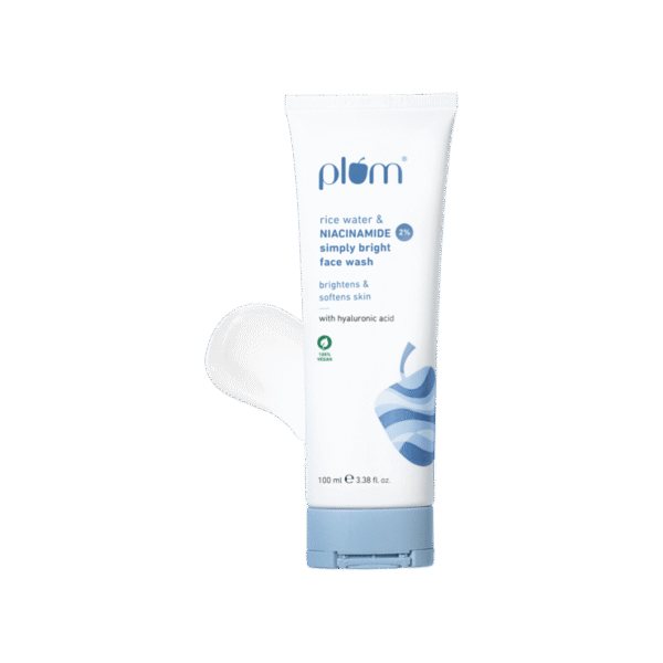 Plum 2% Niacinamide & Rice Water Simply Bright Face Wash