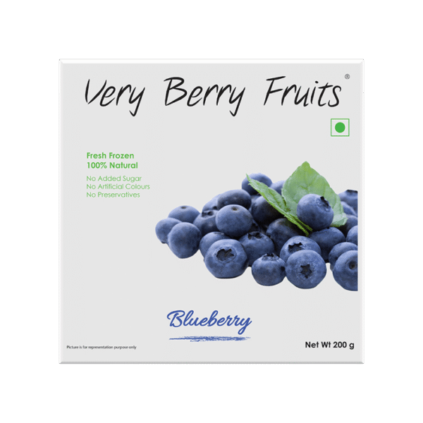 Very Berry Fruits Fresh Frozen Blueberry