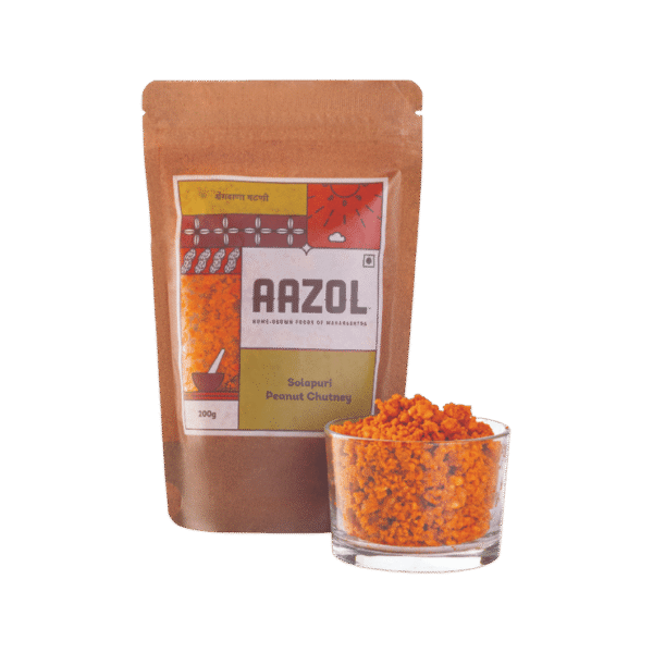 Aazol Solapuri Peanut Chutney