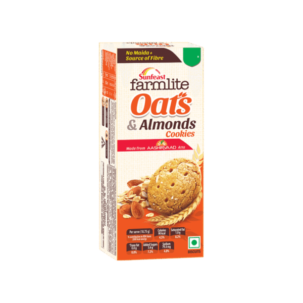 Sunfeast Farmlite Oats & Almonds Cookies