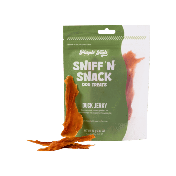 Purple Tails Duck Jerky Dog Treat