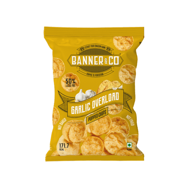 Banner & Co Garlic Overload Popped Chips