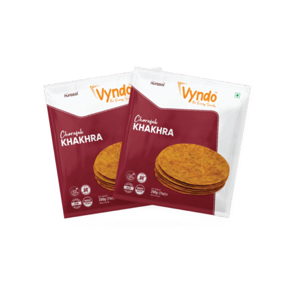 Vyndo Chorafali Khakhra, Healthy Millet Snacks
