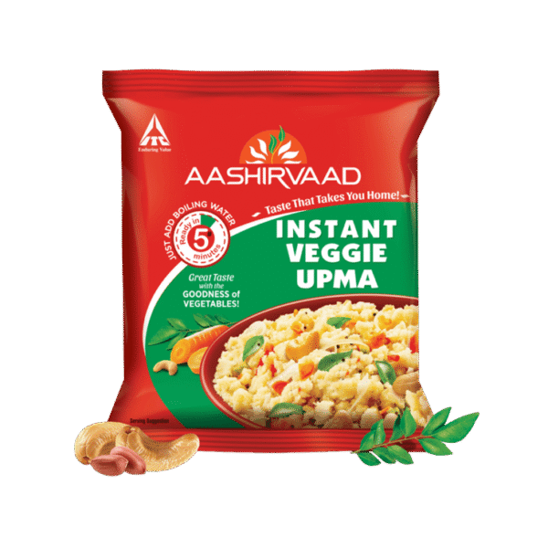 Aashirvaad Instant Veggie Upma Ready to Eat