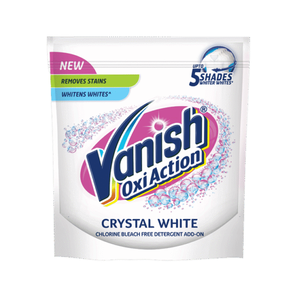 Vanish Oxi-Action White Chlorine Bleach Fabric Whitener